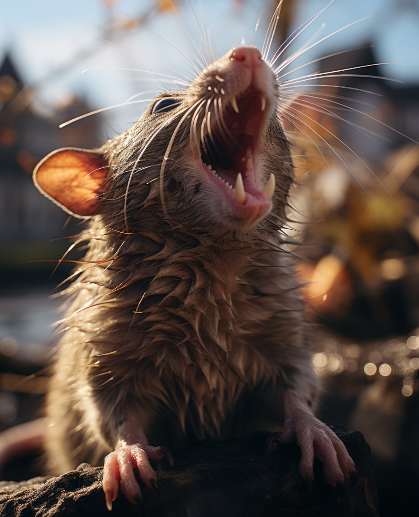rat sneezing
